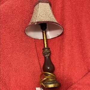 Gold and Brown Accent lamp